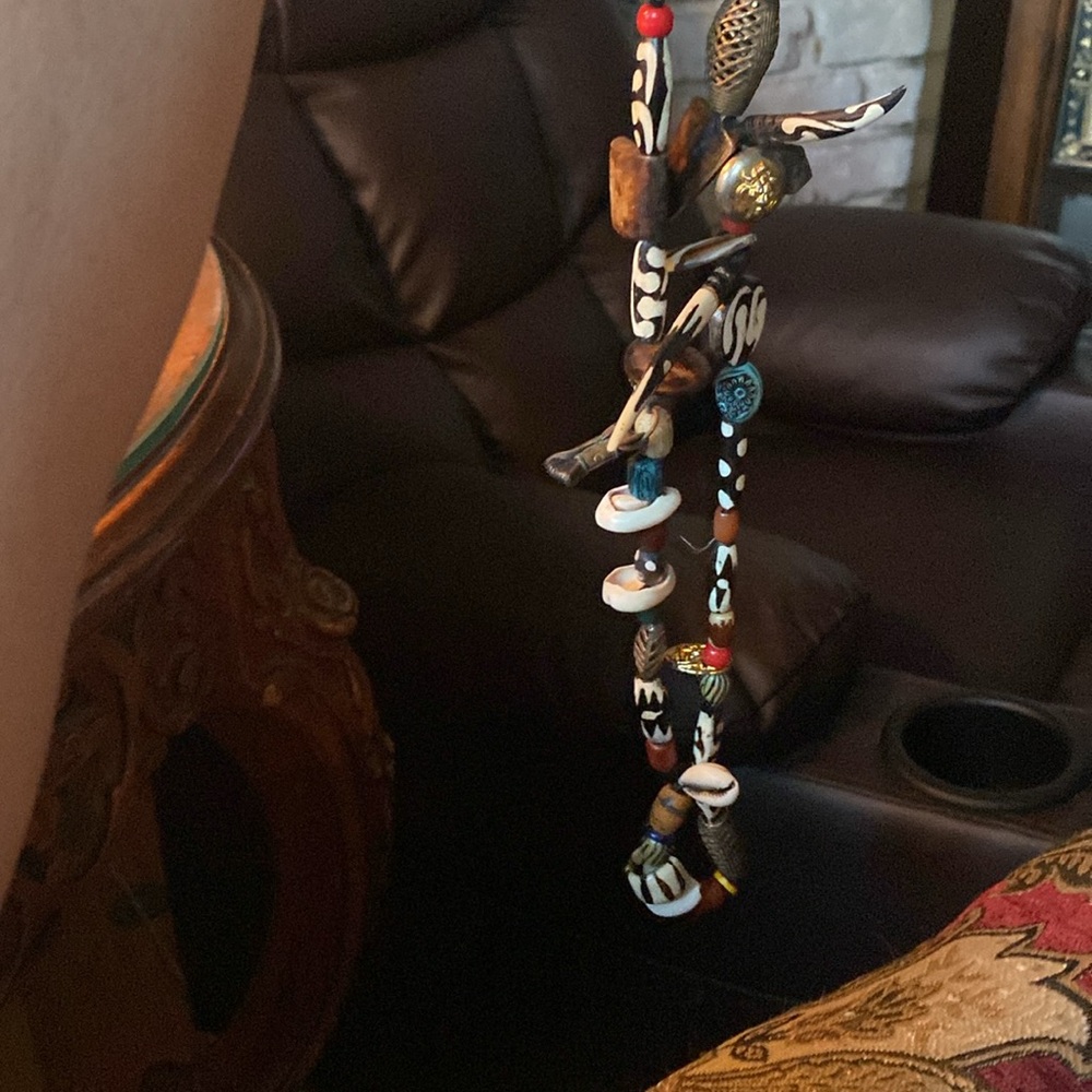 Vintage, amazing, handmade tribal African necklace. (LA) - Picture 13 of 16